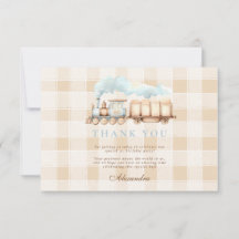 Primeiro aniversario Vintage Train