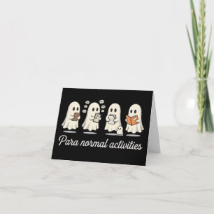 Cartão De Agradecimento Professor de Halloween Paraprofissional para Norma