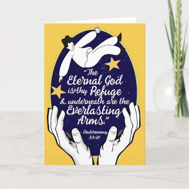 Cartão De Agradecimento Promessa de Deus por sua necessidade. 03:27 (Frente)