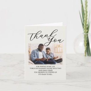 Cartão De Agradecimento Proposta de Adoção Foto Personalizada