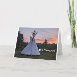 Cartão De Agradecimento Propriedade doméstica/pessoas em movimento