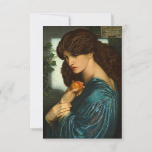 Cartão De Agradecimento Proserpina por Dante Gabriel Rossetti