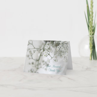 Cartão De Agradecimento Purity Wedding Thank You Card