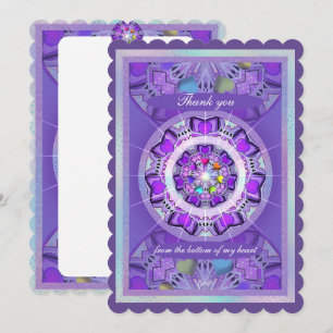 Cartão De Agradecimento Puro W2