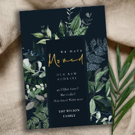 Cartão De Agradecimento Quadro verde-Dourado verde-marinho Verde - Movemos