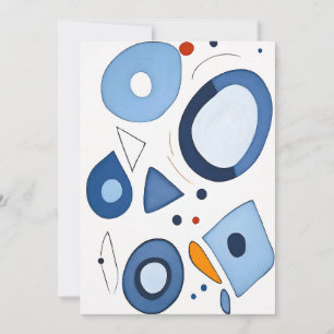 Cartão De Agradecimento Quantum Dot Dreams Abstrato