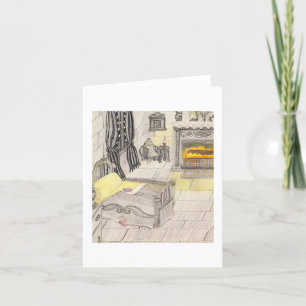 Cartão De Agradecimento Quarto Com Ratos 🐀