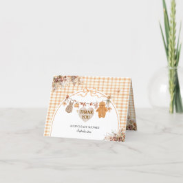 Cartão De Agradecimento Queda no Arco Floral Russo Floral