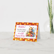 Querida, temida Chá de fraldas da Menina Obrigado