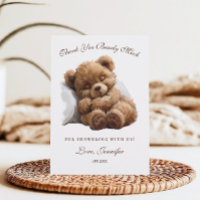 Querido Urso Russo Caramelo Abraço Obrigado