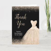 Quinceanera Champagne Dress Faux Glitter