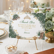 Quinceañera Country Dourado Verde Esmeralda Ociden