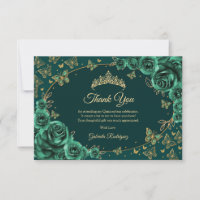 Quinze Anos Dourado Verde Esmeralda