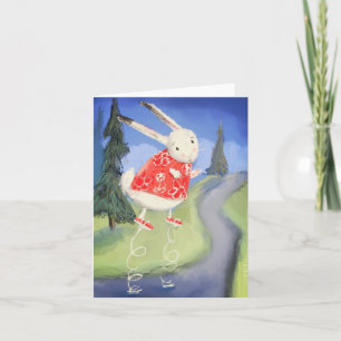 Cartão De Agradecimento Rabbit Ingenuity Notecard
