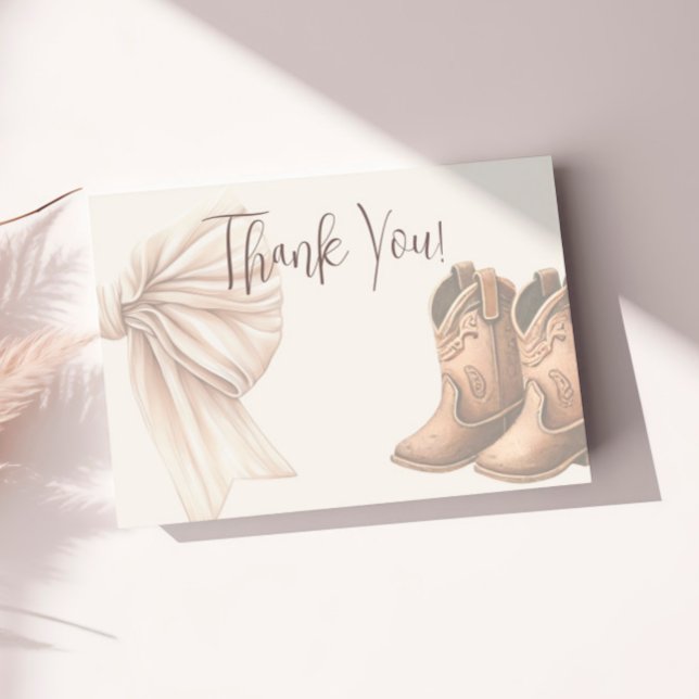 Cartão De Agradecimento Raízes De Beige Ou Arcos Revelação De Gênero Por A (Criador carregado)