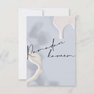 Cartão De Agradecimento Ramadan Kareem!