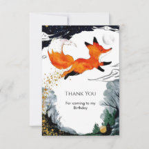 Raposa de Aniversário Caprichosa e Divertida