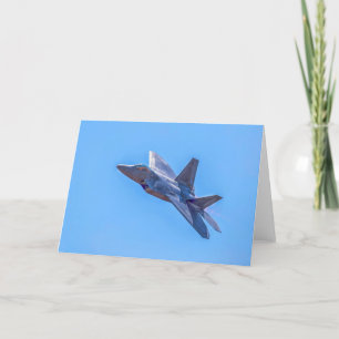 Cartão De Agradecimento Raptor Martin F-22A Lockheed