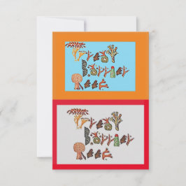 Cartão De Agradecimento Recife da barreira do excelente em coral,