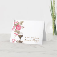 Religião Floral de Primeira Comunhão Católica