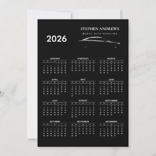 Cartão De Agradecimento Reparo detalhado automático do logotipo de empresa