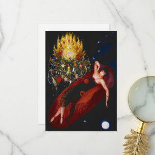 Cartão De Agradecimento Retrato da minha irmã, Ettie Stettheimer