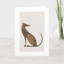 Retrato moderno de Greyhound