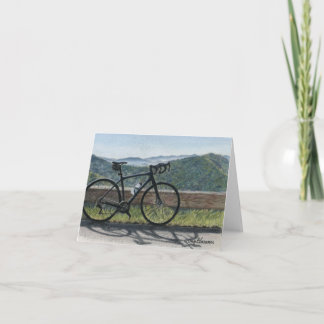 Cartão De Agradecimento Riding the Blue Ridge notecards