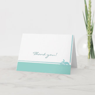Cartão De Agradecimento Robin's Egg Blue Jewelry Box Blue