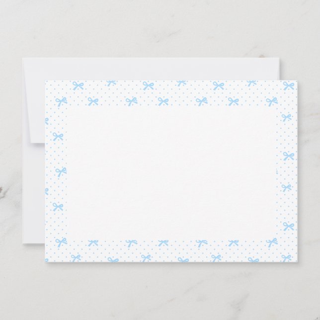 Cartão De Agradecimento Romantic Floral Monogram Notecard (Frente)