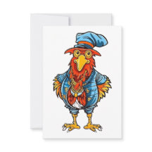 Rooster de Cartoon Encantado