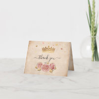 Rosa Bege e Dourado Elegante Aquarela Dobrao