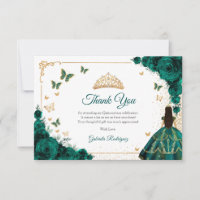 Rosas Verdes Esmeralda Elegantes Quinceanera