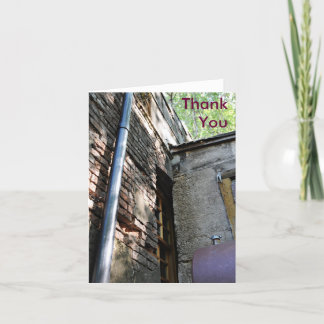 Cartão De Agradecimento Rostel Historical Building, Thank You