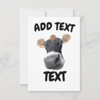 Rosto de Vaca Feliz