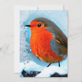 Cartão De Agradecimento Rouge gorge