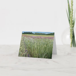 Cartão De Agradecimento Rua. Croix Savannah SNA - Prairie