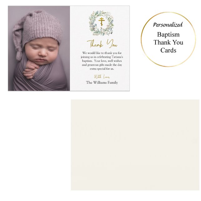 Cartão De Agradecimento Rua Folítica Russa: Batismo Cristão Ortodoxo (Criador carregado)