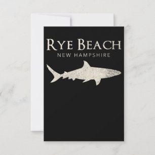 Cartão De Agradecimento Rye Beach New Hampshire - Presentes do Fosso