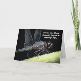 Cartão De Agradecimento "Sabedoria das Alas - O Conto da Dragonfly"