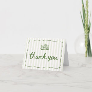 Cartão de agradecimento Sage Green Um Novo Capítul