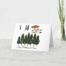 Salve a mensagem de ambiente Card