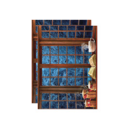 Cartão De Agradecimento Santa Noite