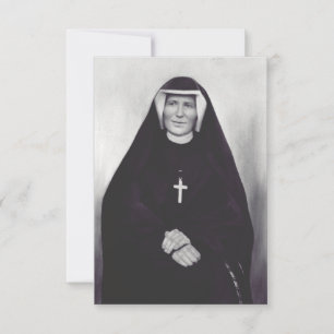 Cartão De Agradecimento Santo Faustina Kowalska
