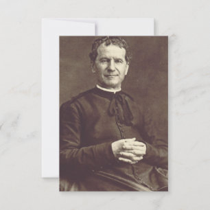 Cartão De Agradecimento Santo John Bosco Priest e confessor