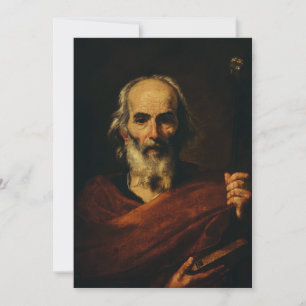 Cartão De Agradecimento Santo José por Jusepe de Ribera