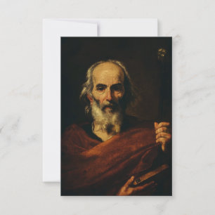 Cartão De Agradecimento São José por Jusepe de Ribera