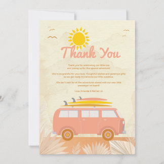 Cartão de Agradecimento Sea You Soon Baby | Boho C