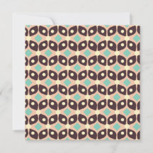 Seamless geometric pattern in dark brown leaf 