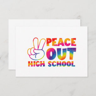 Cartão De Agradecimento Segundo grau Da Paz No Dia Passado Da Escola